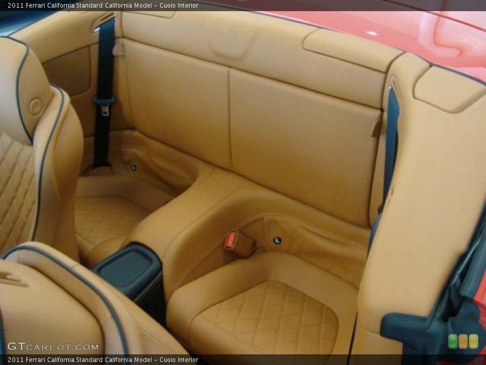 Cuoio Interior Rear Seat for the 2011 Ferrari California  #77478797