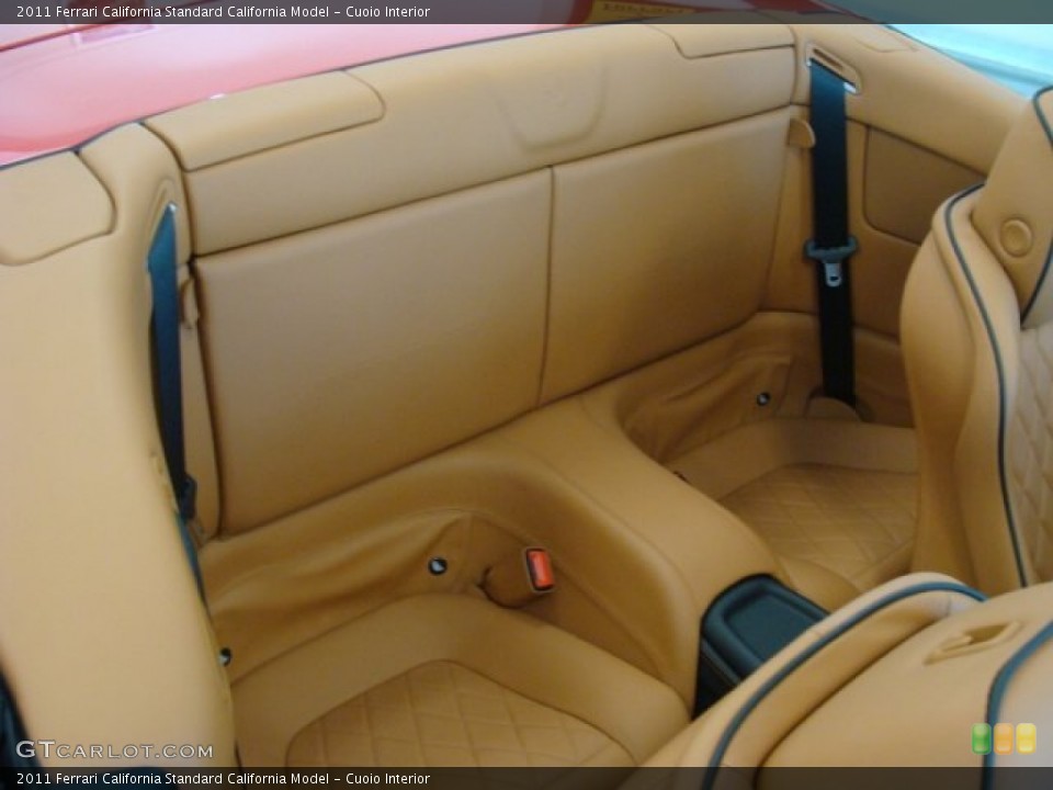 Cuoio Interior Rear Seat for the 2011 Ferrari California  #77478813