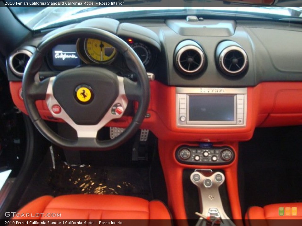 Rosso Interior Dashboard for the 2010 Ferrari California  #77479439
