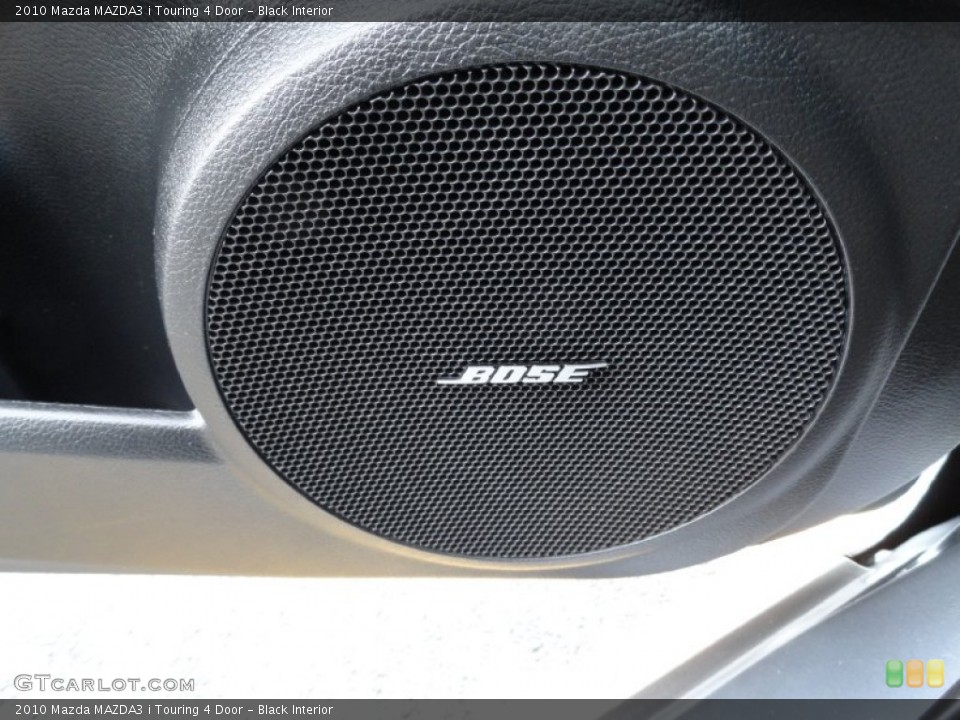Black Interior Audio System for the 2010 Mazda MAZDA3 i Touring 4 Door #77480345