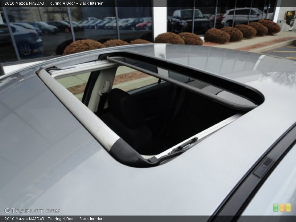 Black Interior Sunroof for the 2010 Mazda MAZDA3 i Touring 4 Door #77480428