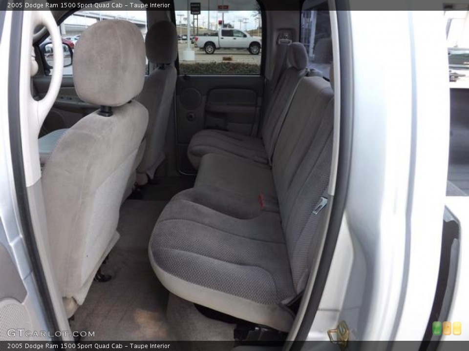 Taupe Interior Rear Seat for the 2005 Dodge Ram 1500 Sport Quad Cab #77482682