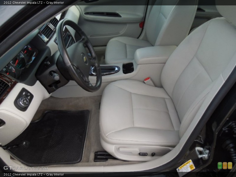 Gray Interior Front Seat for the 2012 Chevrolet Impala LTZ #77483225