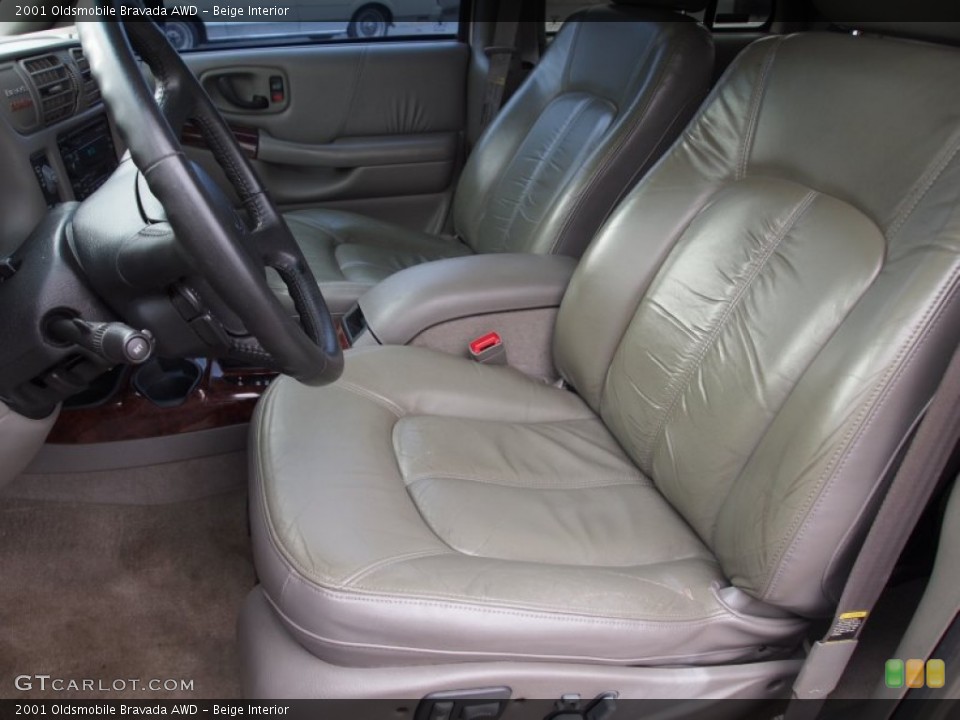 Beige 2001 Oldsmobile Bravada Interiors