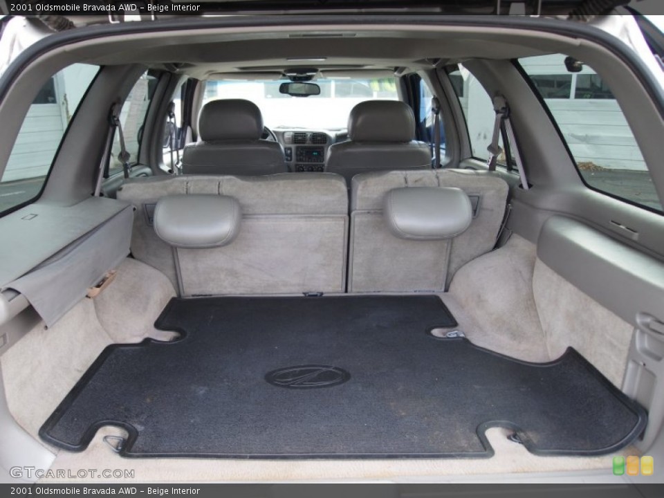 Beige Interior Trunk for the 2001 Oldsmobile Bravada AWD #77484056