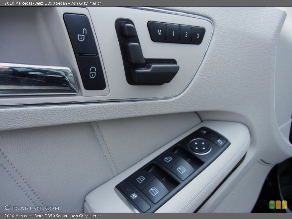 Ash Gray Interior Controls for the 2010 Mercedes-Benz E 350 Sedan #77485061
