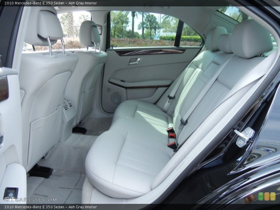 Ash Gray Interior Rear Seat for the 2010 Mercedes-Benz E 350 Sedan #77485087