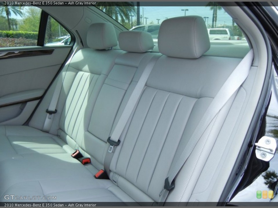 Ash Gray Interior Rear Seat for the 2010 Mercedes-Benz E 350 Sedan #77485107