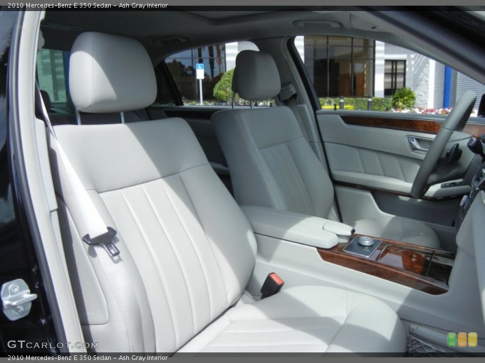 Ash Gray Interior Photo for the 2010 Mercedes-Benz E 350 Sedan #77485154