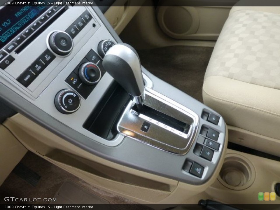 Light Cashmere Interior Transmission for the 2009 Chevrolet Equinox LS #77485201