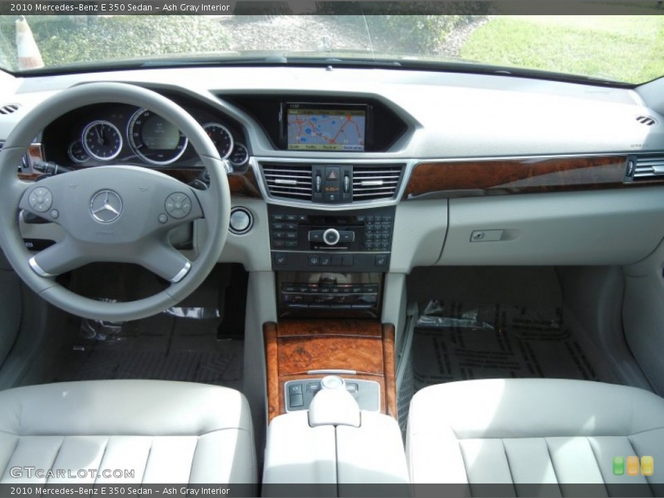 Ash Gray Interior Dashboard for the 2010 Mercedes-Benz E 350 Sedan #77485215