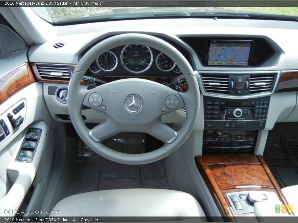 Ash Gray Interior Dashboard for the 2010 Mercedes-Benz E 350 Sedan #77485239