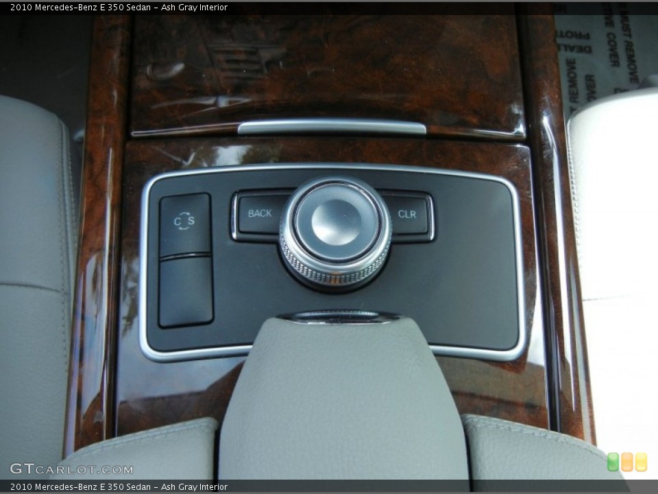 Ash Gray Interior Controls for the 2010 Mercedes-Benz E 350 Sedan #77485313