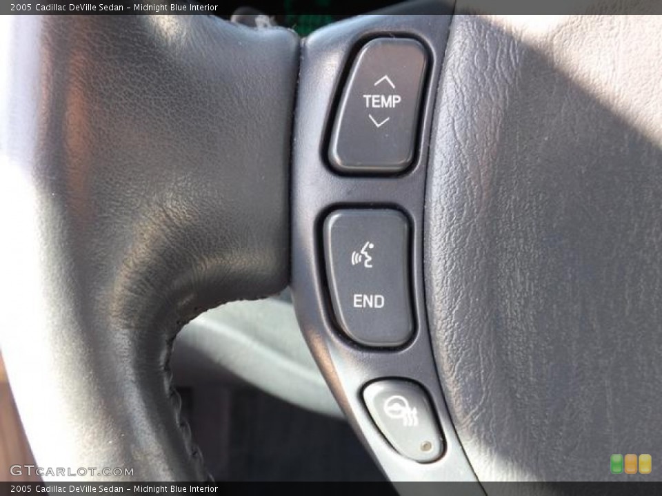 Midnight Blue Interior Controls for the 2005 Cadillac DeVille Sedan #77485382