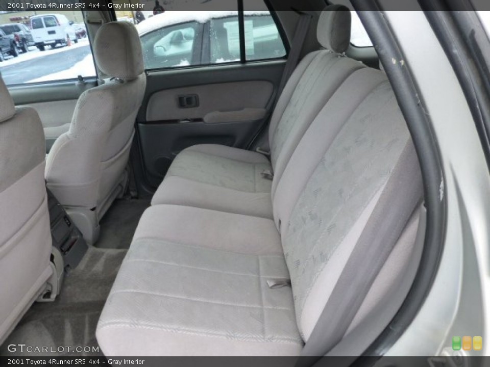 Gray Interior Rear Seat for the 2001 Toyota 4Runner SR5 4x4 #77485475