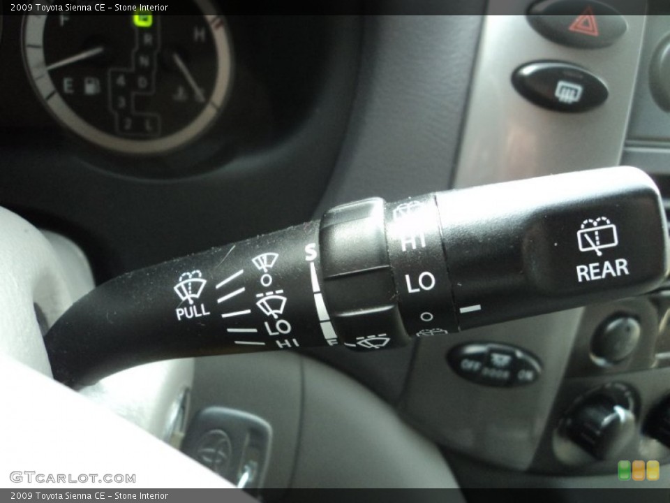 Stone Interior Controls for the 2009 Toyota Sienna CE #77485676