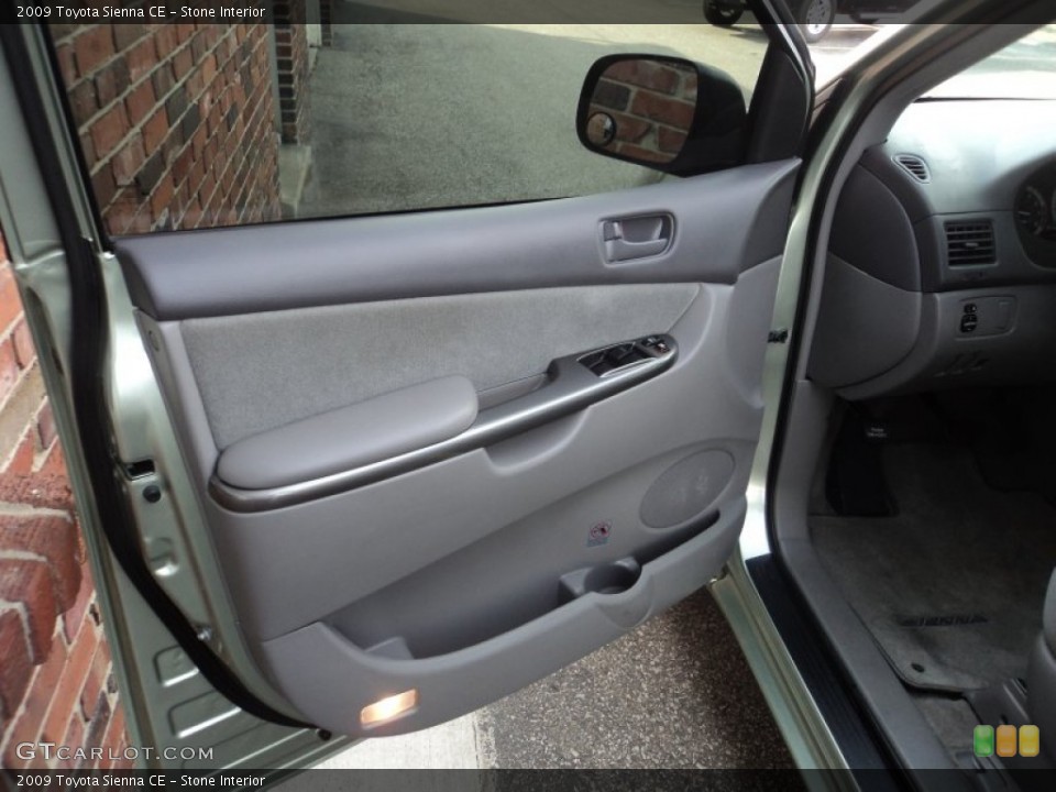 Stone Interior Door Panel for the 2009 Toyota Sienna CE #77485904