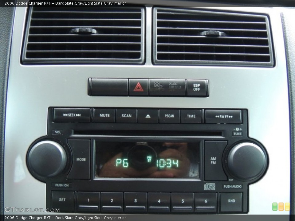 Dark Slate Gray/Light Slate Gray Interior Audio System for the 2006 Dodge Charger R/T #77486687