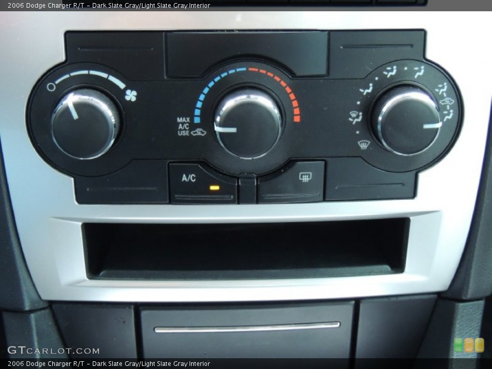 Dark Slate Gray/Light Slate Gray Interior Controls for the 2006 Dodge Charger R/T #77486711