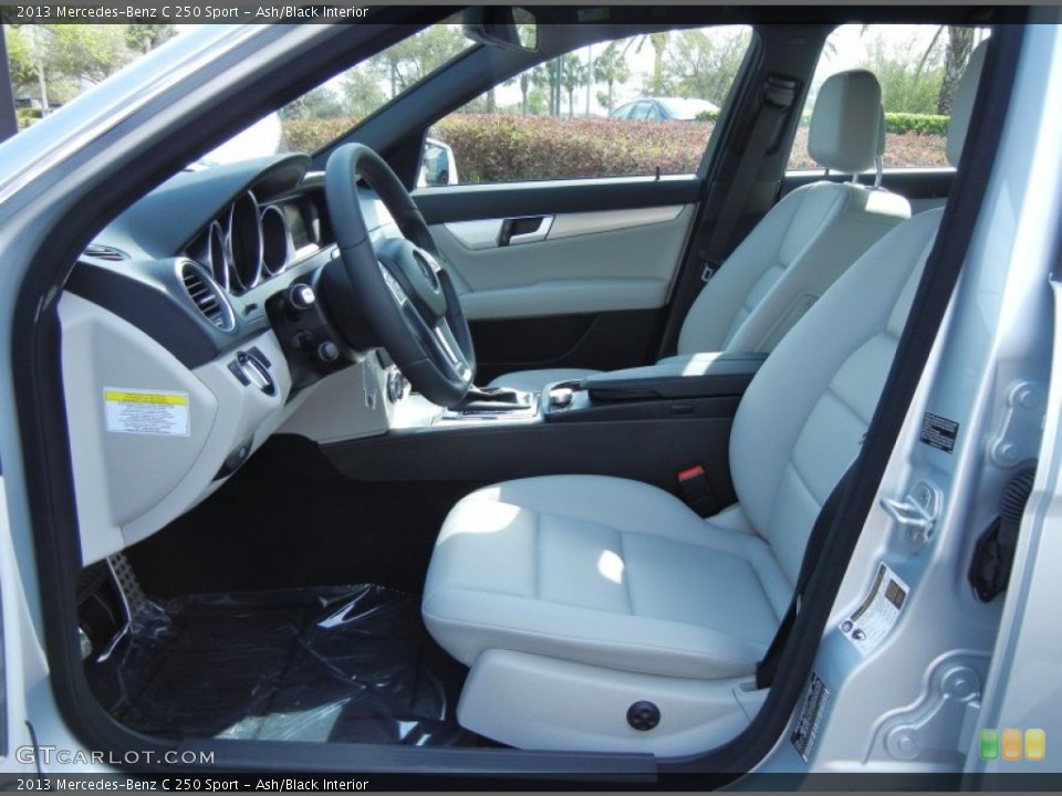 Ash/Black Interior Photo for the 2013 Mercedes-Benz C 250 Sport #77486807