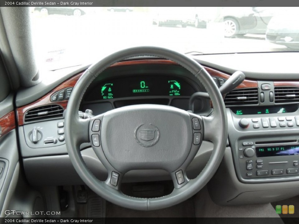 Dark Gray Interior Dashboard for the 2004 Cadillac DeVille Sedan #77486969