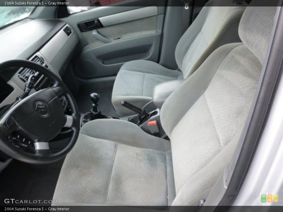 Gray Interior Front Seat for the 2004 Suzuki Forenza S #77487313