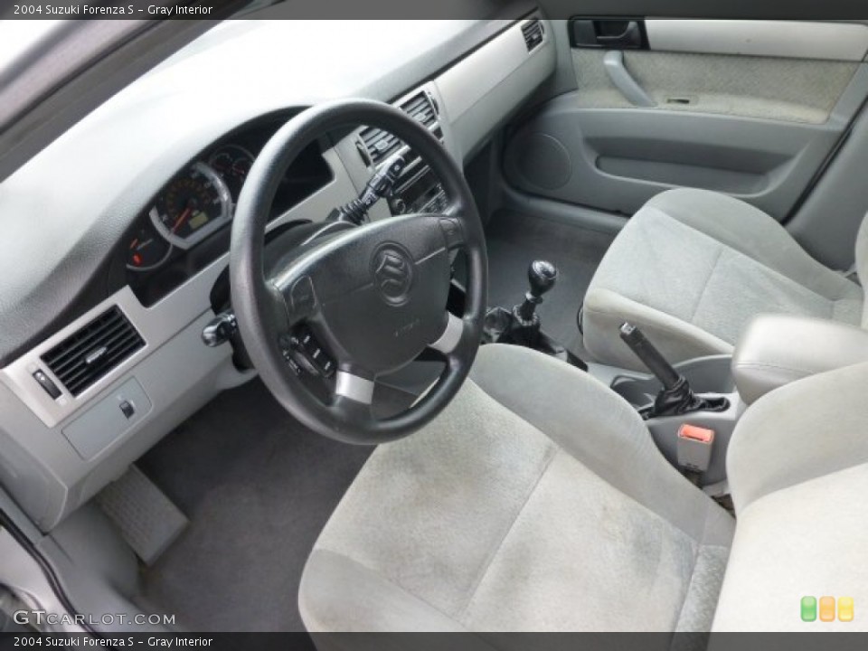 Gray Interior Prime Interior for the 2004 Suzuki Forenza S #77487407