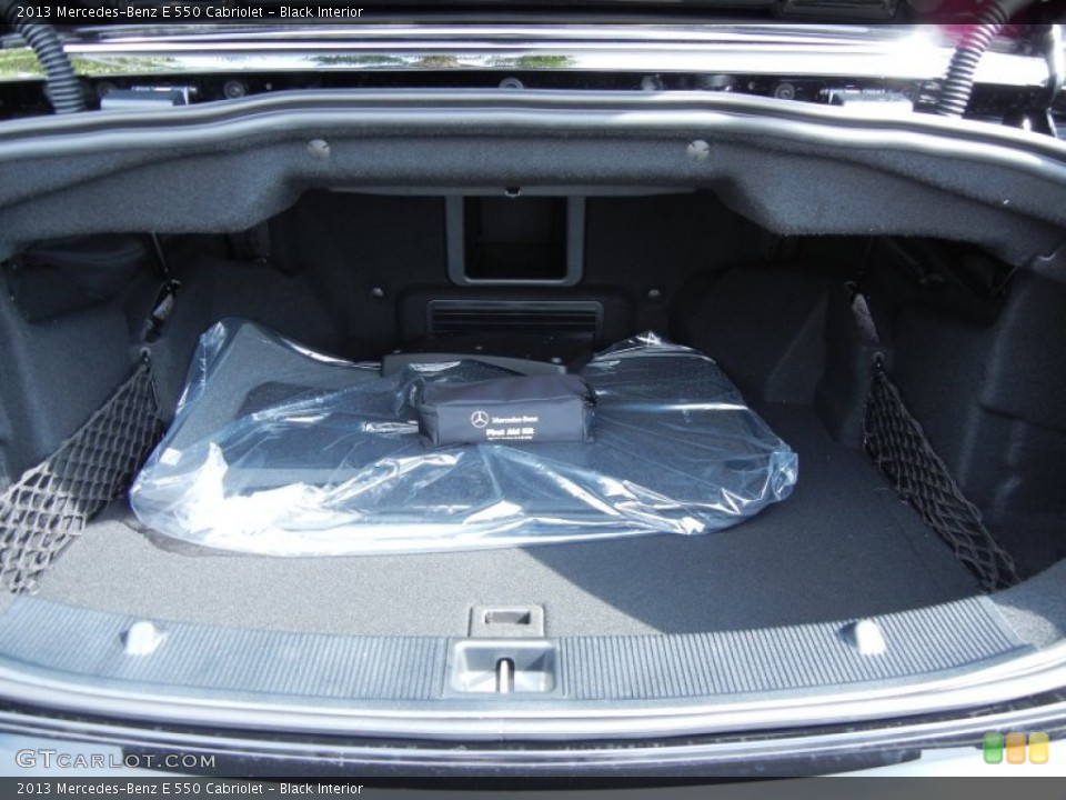 Black Interior Trunk for the 2013 Mercedes-Benz E 550 Cabriolet #77487749