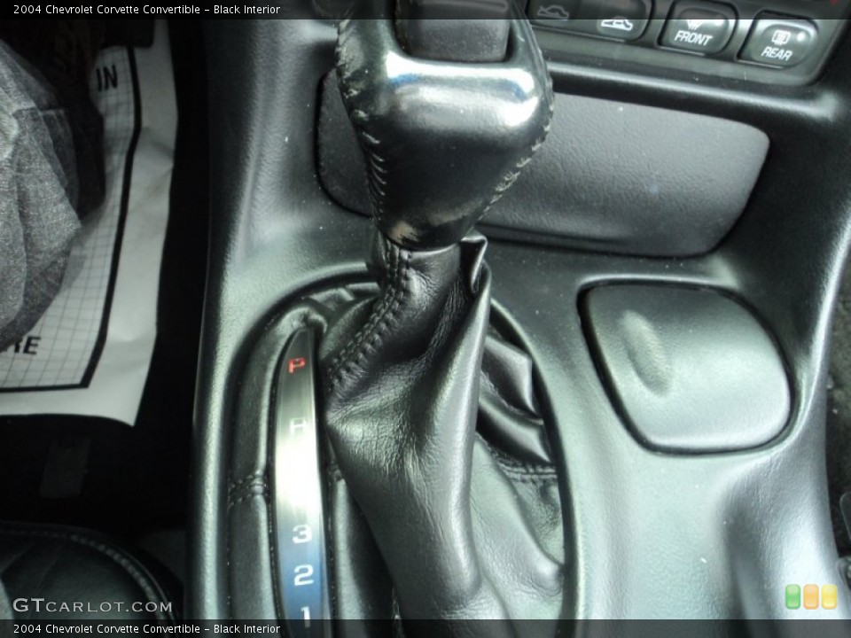 Black Interior Transmission for the 2004 Chevrolet Corvette Convertible #77487942