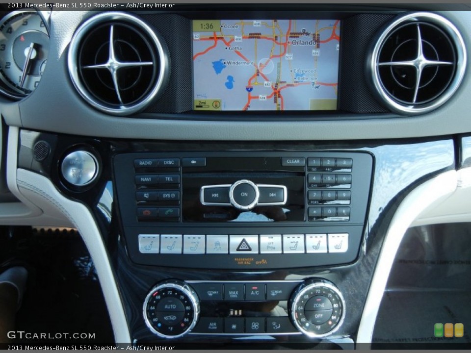 Ash/Grey Interior Controls for the 2013 Mercedes-Benz SL 550 Roadster #77488072