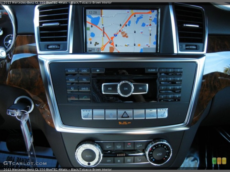 Black/Tobacco Brown Interior Controls for the 2013 Mercedes-Benz GL 350 BlueTEC 4Matic #77490050