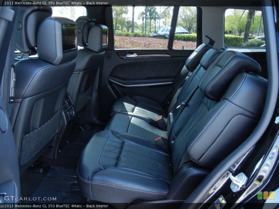 Black Interior Rear Seat for the 2013 Mercedes-Benz GL 350 BlueTEC 4Matic #77490682