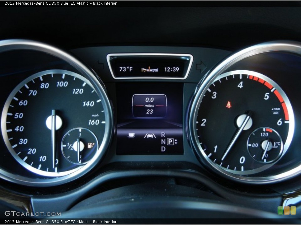 Black Interior Gauges for the 2013 Mercedes-Benz GL 350 BlueTEC 4Matic #77490792