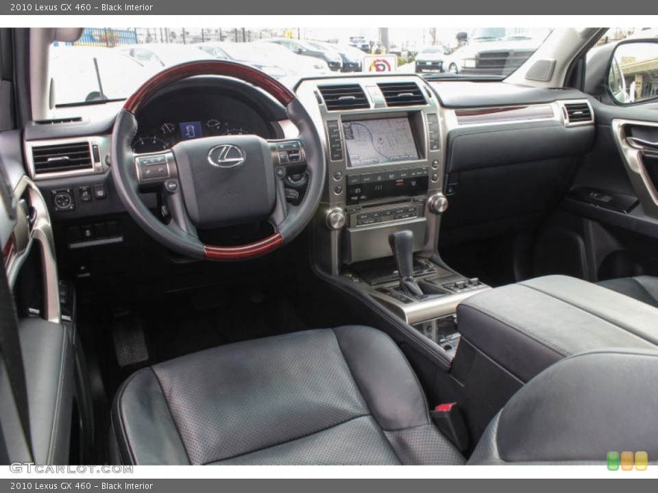 Black Interior Prime Interior for the 2010 Lexus GX 460 #77491286