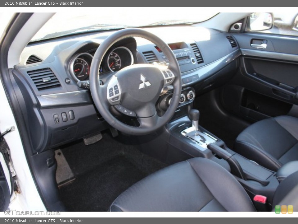 Black Interior Prime Interior for the 2010 Mitsubishi Lancer GTS #77492710