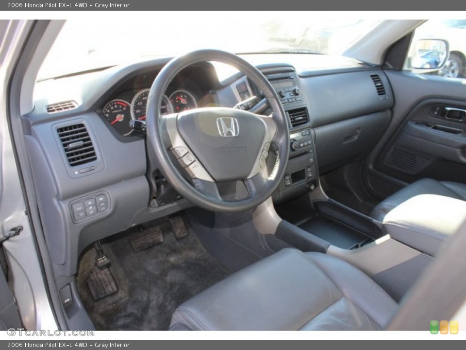 Gray Interior Prime Interior for the 2006 Honda Pilot EX-L 4WD #77493396