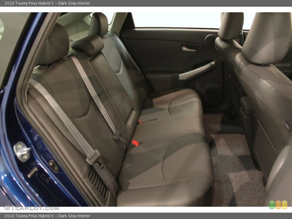 Dark Gray Interior Rear Seat for the 2010 Toyota Prius Hybrid V #77494126