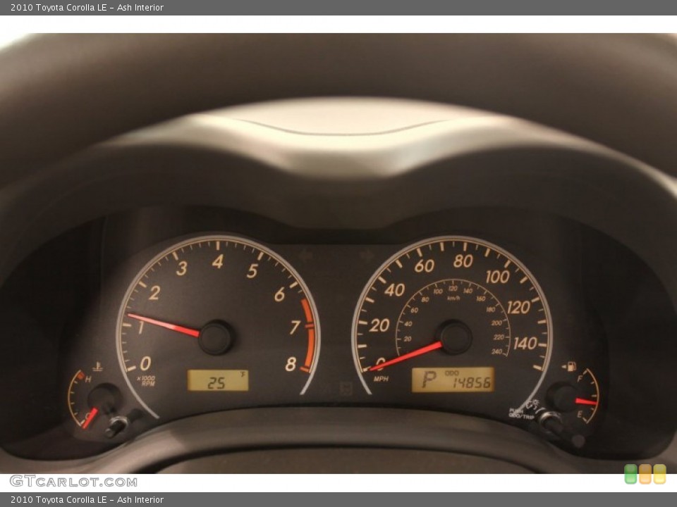 Ash Interior Gauges for the 2010 Toyota Corolla LE #77494436