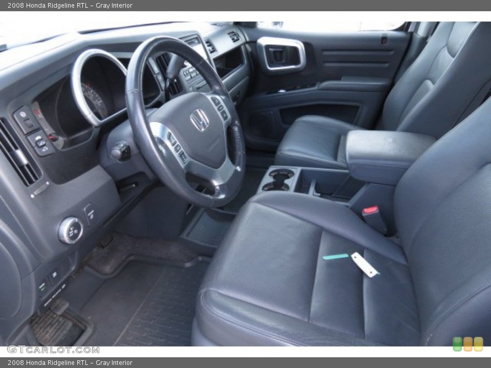 Gray Interior Photo for the 2008 Honda Ridgeline RTL #77494706