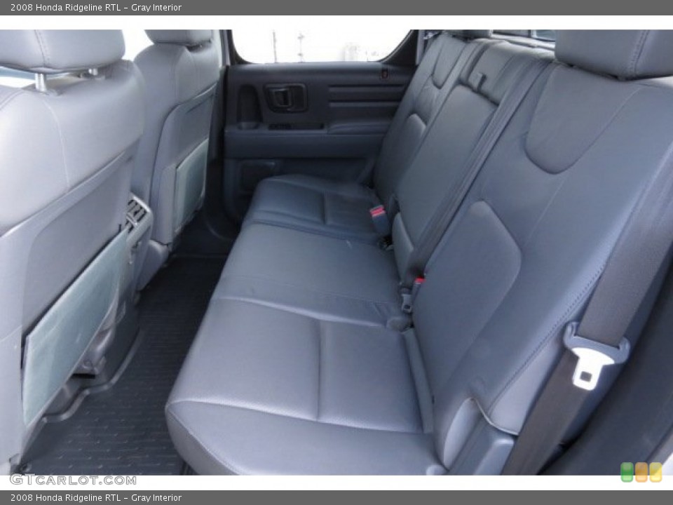 Gray Interior Rear Seat for the 2008 Honda Ridgeline RTL #77494727