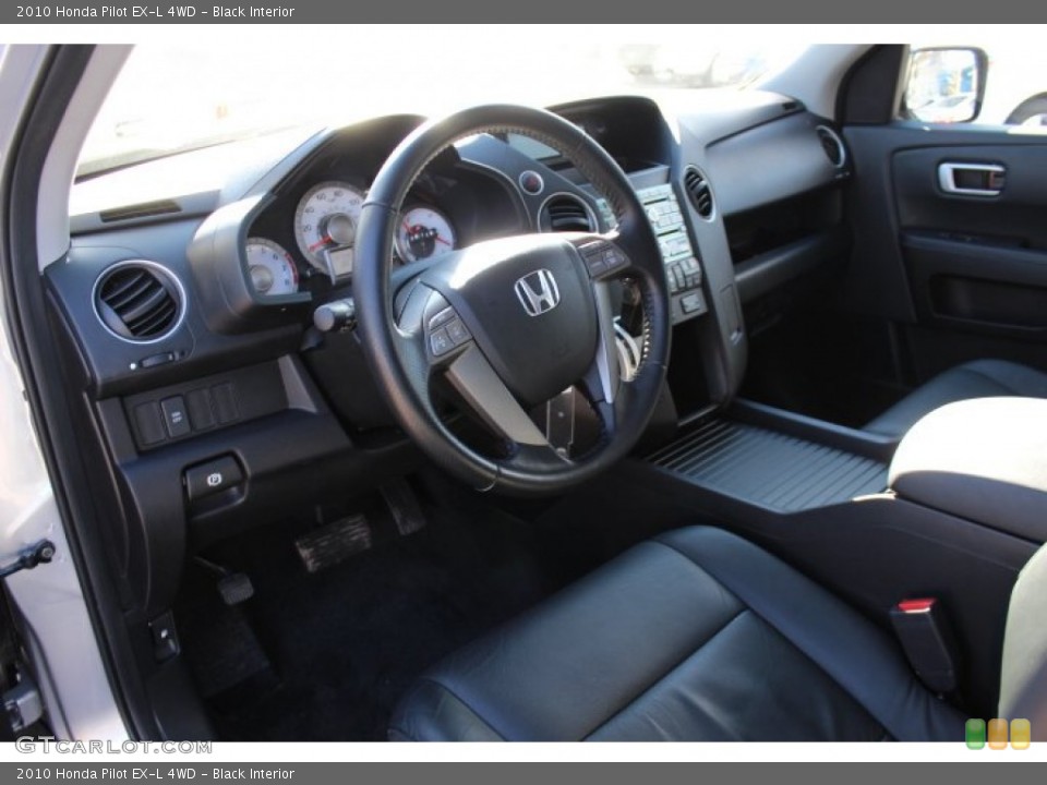 Black Interior Prime Interior for the 2010 Honda Pilot EX-L 4WD #77495258
