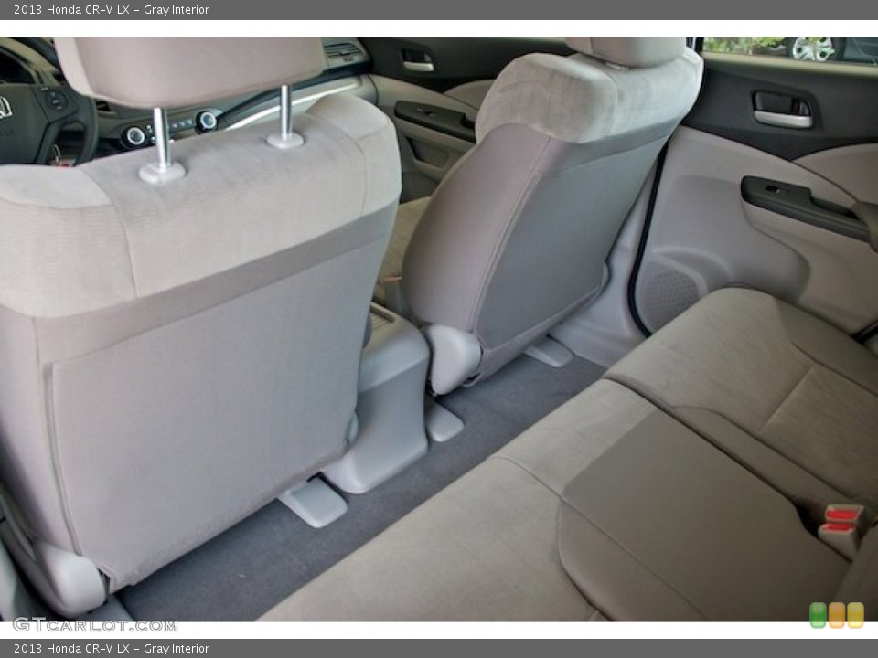 Gray Interior Rear Seat for the 2013 Honda CR-V LX #77495662