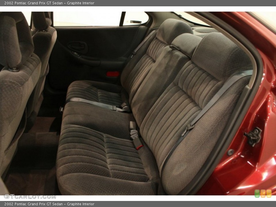 Graphite Interior Rear Seat for the 2002 Pontiac Grand Prix GT Sedan #77495855