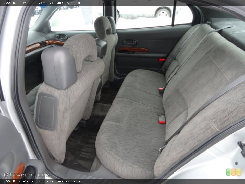Medium Gray Interior Rear Seat for the 2002 Buick LeSabre Custom #77496644
