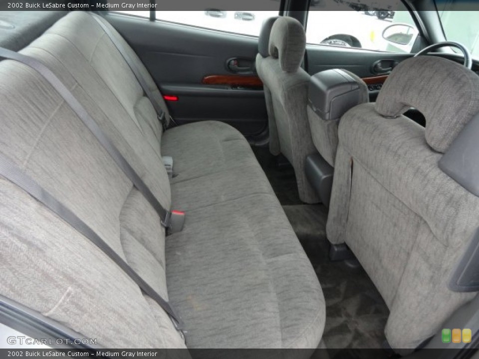 Medium Gray Interior Rear Seat for the 2002 Buick LeSabre Custom #77496707