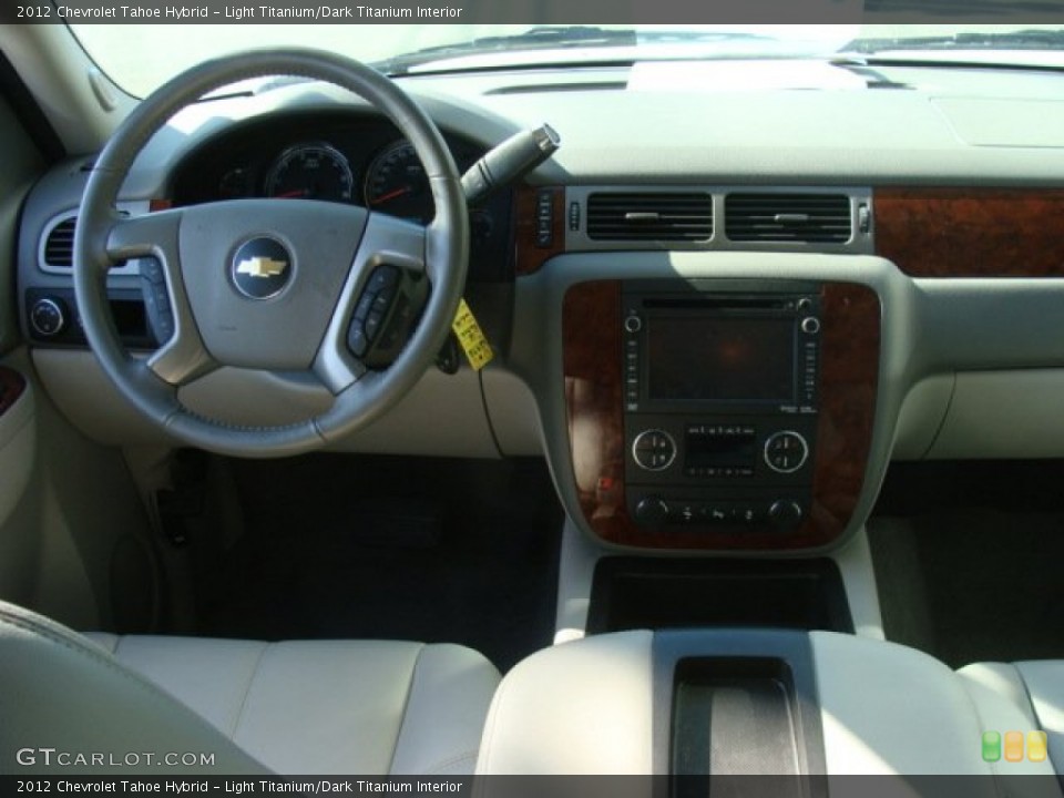 Light Titanium/Dark Titanium Interior Dashboard for the 2012 Chevrolet Tahoe Hybrid #77497466