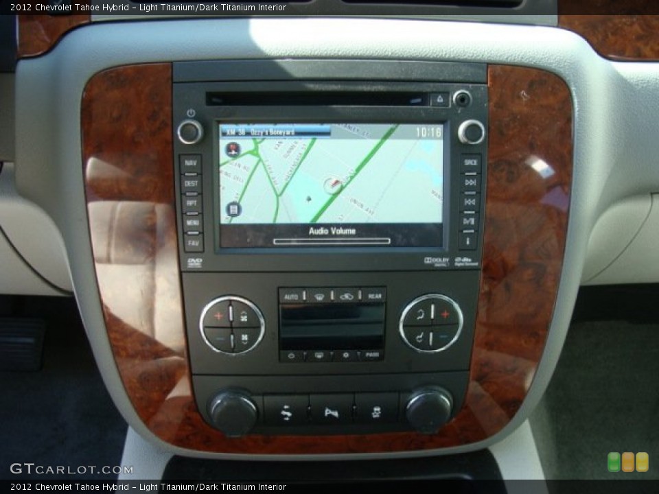 Light Titanium/Dark Titanium Interior Controls for the 2012 Chevrolet Tahoe Hybrid #77497507