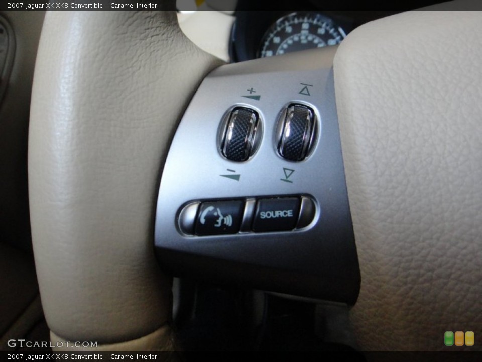 Caramel Interior Controls for the 2007 Jaguar XK XK8 Convertible #77500358