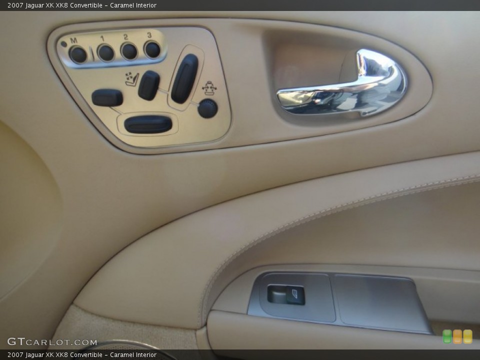 Caramel Interior Controls for the 2007 Jaguar XK XK8 Convertible #77500517