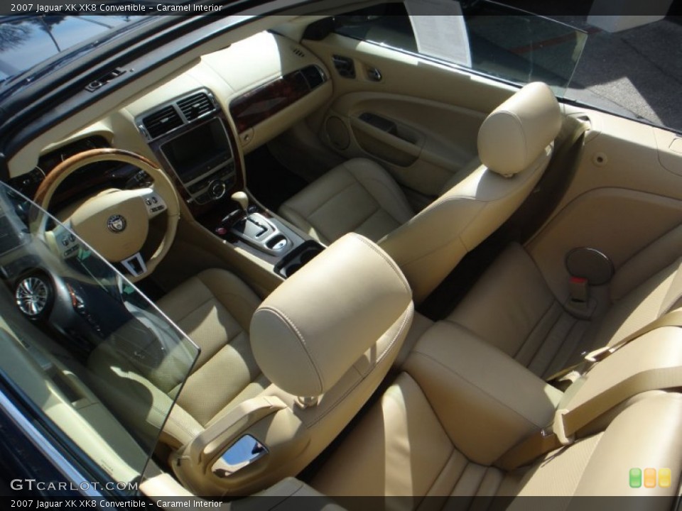 Caramel Interior Photo for the 2007 Jaguar XK XK8 Convertible #77500595
